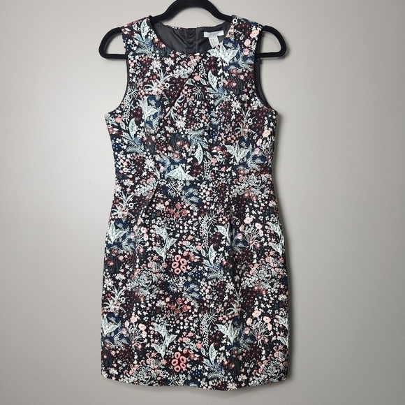 H&M Jacquard Weave Floral Size 10 - Picture 2 of 13